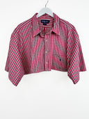 Completo camicia + gonna Ralph Lauren rosso a quadretti (2606) - tg U