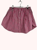 Completo camicia + gonna Ralph Lauren rosso a quadretti (2606) - tg U