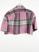 Completo camicia + gonna Ralph Lauren rosa  a quadri (2607) - XS