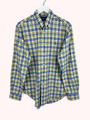 Camicia Ralph Lauren gialla blu a quadri (2609) - L