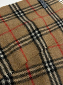 Sciarpa foulard Burberry cammello in lana (26sc02)