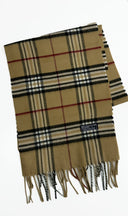 Sciarpa Burberry beige marrone  (26sc04)