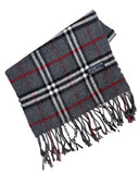 Sciarpa Burberry grigia in lana (26sc06)