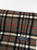Sciarpa Burberry grigia marrone in lana (26sc07)