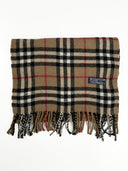 Sciarpa Burberry marrone in lana (26sc10)