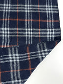 Sciarpa Burberry blu in lana (26sc12)