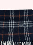 Sciarpa Burberry blu in lana (26sc12)