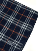 Sciarpa Burberry blu in lana (26sc12)