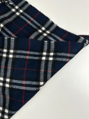 Sciarpa Burberry blu in lana (26sc14)