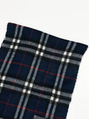 Sciarpa Burberry blu in lana (26sc14)