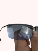 Occhiali da sole Gucci azzurri blu (26sc21)