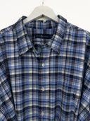 Abito Ralph Lauren blu a quadri (26v02) - M/L