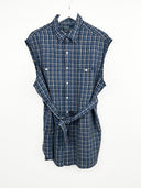 Abito Ralph Lauren blu a quadretti (26v03) - tg unica
