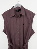 Abito Ralph Lauren rosso a quadretti (26v08) - tg unica