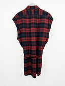 Abito Ralph Lauren rosso blu a quadri (26v10) - tg unica