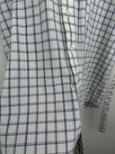 Abito Ralph Lauren bianco blu a quadretti (26v19) - S/M