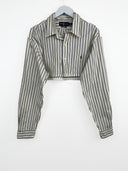 Completo gonna + camicia Ralph Lauren panna a righe (26v23) - tg U