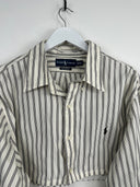 Completo gonna + camicia Ralph Lauren panna a righe (26v23) - tg U