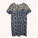 Abito estivo Max Mara floreale blu rosa (26v25) - S