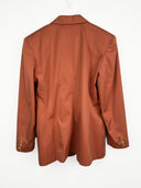 Completo giacca + gonna Valentino arancione corallo anni 80 (26v27) - 44