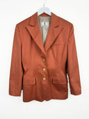 Completo giacca + gonna Valentino arancione corallo anni 80 (26v27) - 44