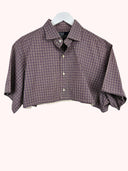 Completo gonna + camicia Ralph Lauren rosa quadretti (26v29) - TG U