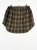 Completo gonna + camicia Ralph Lauren marrone a quadri (26v30) -  TG U