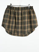 Completo gonna + camicia Ralph Lauren marrone a quadri (26v30) -  TG U