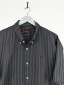 Commpleto gonna + camicia Marlboro grigio a righe (26v31) - TG U