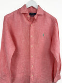 Camicia Ralph Lauren rosa in lino -  S