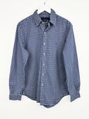 Camicia Ralph Lauren blu bianca a quadretti  - L