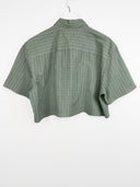 Camicia Tommy Hilfiger verde cropped - M/L