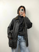 Barbour Beaufort blu 2 corone 80s (26g84) - S/M