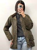 Barbour Beaufort verde C34 donna (26g92) - XS/S