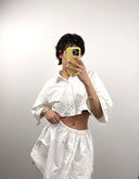 Completo gonna + camicia Ralph Lauren bianco (26v24) - tg U