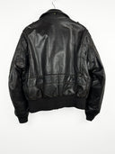 Giacca in pelle Schott marrone (25g291) - L
