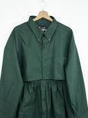 Completo camicia + gonna Chaps Ralph Lauren verde (26-158) - TG U