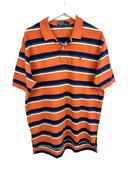 Polo Ralph Lauren arancione a righe (26-220) - L