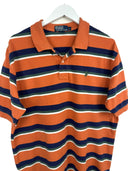Polo Ralph Lauren arancione a righe (26-220) - L
