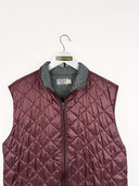 Gilet rosso trapuntato - L