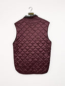 Gilet rosso trapuntato - L