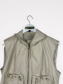 Gilet in pelle donna - S