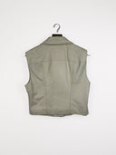 Gilet in pelle donna - S