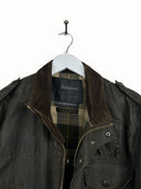 Raro Barbour Cowen Commando Jacket verde oliva scuro 00s c42 (26g148) - L