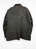 Raro Barbour Cowen Commando Jacket verde oliva scuro 00s c42 (26g148) - L