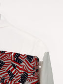 Camicia rossa Usa flag - L