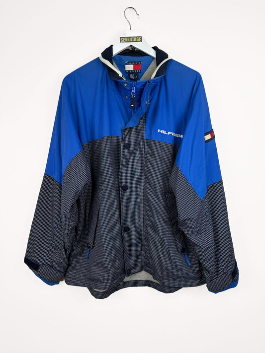 Giacca Tommy Hilfiger blu 90s - M