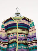 Cardigan in lana handmade - M