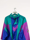 Felpa Fila blu verde vintage - XXL