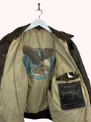 Giacca bomber in pelle Speedware Air Force USA (26g255) - M